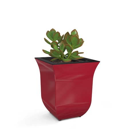 Mayne Valencia 8in Planter - Red 3870-R